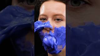 Making an increíble face cast made of plaster and egg 🛠️diy timelapse artandcraft crafts [upl. by Lana151]