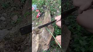 Survival Skills Very Simple and Easy to Do camping bushcraft outdoors lifehack survival [upl. by Hanonew]