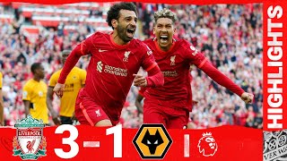 HIGHLIGHTS Liverpool 31 Wolves  SEASON ENDS WITH COMEBACK AT ANFIELD [upl. by Heffron]