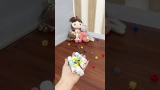 Collection of ball drop videos🐻🐰🐶 Reversevideo reversevideo lego tedybear fun [upl. by Arahk]