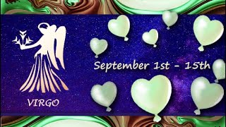 Virgo September 1st  15th INTIMIDATED amp feeling WORTHLESS Hoping for a PASSIONATE NEW BEGINNING [upl. by Atin]