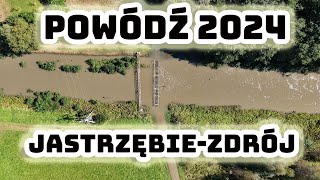 Powódź 14092024 Śląsk JastrzębieZdrój [upl. by Netsryk964]