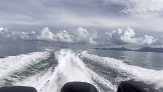 149 min loop speedboat ferry koh phangan to koh samui [upl. by Nemrak]