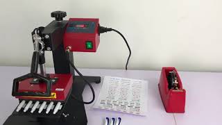 pen heat press transfer machine [upl. by Acnaib406]