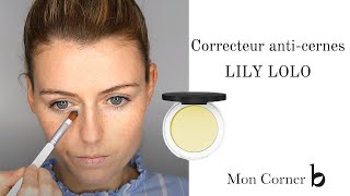 Comment atténuer les cernes avec le correcteur Lily Lolo [upl. by Ajak]