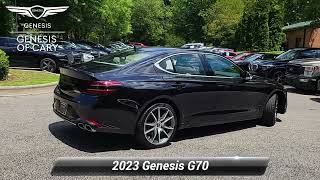 Certified 2023 Genesis G70 20T Cary NC G701316L [upl. by Christmas]