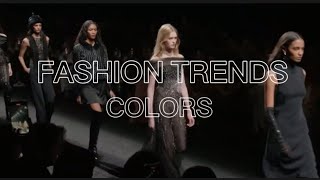 Fashion trends fallwinter 20242025 Colors [upl. by Vinnie]