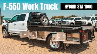 2024 F550 Work Truck  WalkAround  Hillsboro STA 1000 Hybrid Truck Deck [upl. by Adanama]