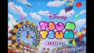 Disney TSUM TSUM Festival Nintendo Switch Part 1 of 4 Egg Pack Coaster amp Tsum Curling [upl. by Airdnat]