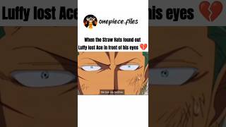 Straw Hats React to Luffys Defeat 💔 onepiece strawhats luffy ace [upl. by Drofnil]