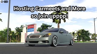 Hosting Carmeets And MORE In Southwest Florida Roblox [upl. by Godrich641]