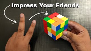 How To Solve Rubiks Cube With 2 Moves [upl. by Adao]