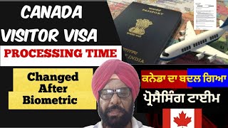 Canada Visitor Visa। Canada Tourist Visa। Weekly Processing Time Update 2024। [upl. by Aiekram]