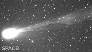 See Comet 12PPonsBrooks in amazing Virtual Telescope Project timelapse [upl. by Enelyam879]