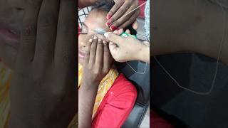 Threading tutorial threading eyebrow beauty [upl. by Perlie]