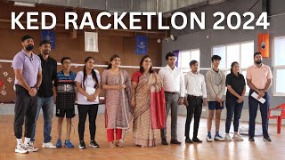 Ked Racketlon 2024  Inter School Badminton Competition  Kunskapsskolan Lucknow [upl. by Okubo]