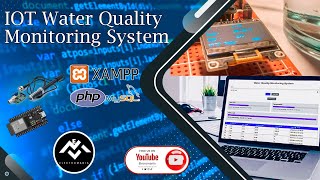 IOT Water Qulity Monitoring System  MySQL Database and PHP [upl. by Kablesh54]