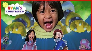 Mario Party 10 Family Fun Party Board Game Lets play with Ryans Family Review [upl. by Neirod]