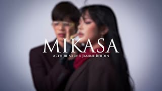 Mikasa  Arthur Nery amp Janine Berdin Official Lyric Video [upl. by Eldreda]