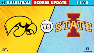 Iowa vs Iowa State  NCAA Mens Basketball 2024  College Basketball Live Scores Update today [upl. by Airt]