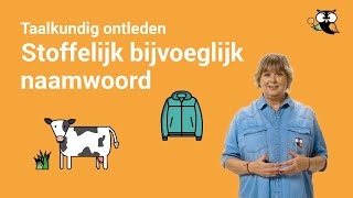 Stoffelijk bijvoeglijk naamwoord wat is het en hoe spel je het [upl. by Asiil]