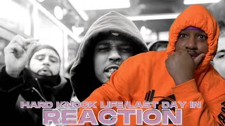 CAN HE SAVE NY DRILL  Dthang Gz  Hard knock life  Last day in Official music video Reaction [upl. by Reede]