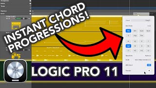 Logic Pro 11  Chord Track FULL TUTORIAL [upl. by Anirbaz]