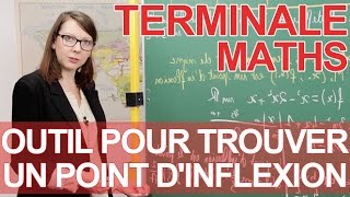 Outil pour trouver un point dinflexion  Maths  Terminale  Les Bons Profs [upl. by Anbul836]