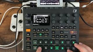 Jam 50  shore  synthwave  Digitakt II [upl. by Wittie]