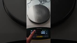 Sartorius Touch screen weighing calibration [upl. by Toy72]