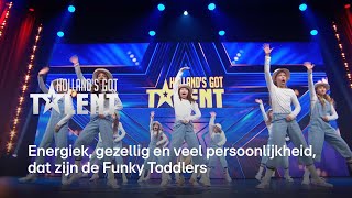 Dansgroep Funky Toddlers hebben een en al plezier met locking act  Hollands Got Talent [upl. by Enej]