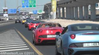 Ferrari F1 Parade  599 GTO FF 458 Italia 16M amp More [upl. by Chic]