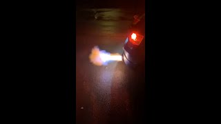 Honda Civic EP2 Pops and Bangs  BIG FLAME 😱 Shorts [upl. by Ecyaj]