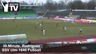 Highlights SSV Ulm 1846 Fußball  KSV Hessen Kassel vom 02042013 [upl. by Julianne]