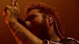 Post Malone  quotCirclesquot Live on the Runaway Tour [upl. by Airdnas564]