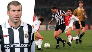 Zinedine Zidanes ICONIC Performance  Juventus vs Ajax 41 199697 ⚪⚫ [upl. by Dorothi]