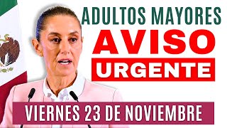 💥PARA LOS ADULTOS MAYORES 65 Y MAS QUE RECIBIRÁN la PENSIÓN💥 [upl. by Johannah]