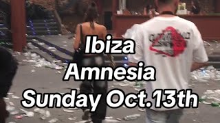 Amnesia Closing Walk Around…Ibiza 2024 [upl. by Kegan502]