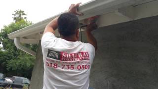 How to prepare exterior trim before painting wood eves and fascia in LA by Shafran [upl. by Leba]