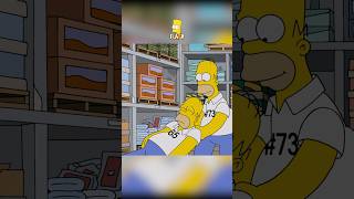 What happens when Homer gains eternal life😮 simpsons shorts [upl. by Lime]