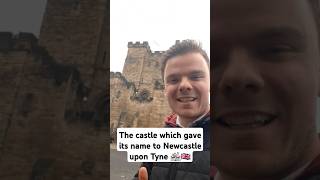 The CASTLE in Newcastle upon Tyne 🏰🇬🇧 travel reel shorts newcastle england uk learning [upl. by Booma418]