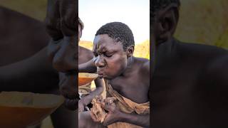 Wow what a delicious Soup Hadza Makes for todays Lunch So delicious and nutritious 😋😍‼️villagelife [upl. by Aihtnyc]