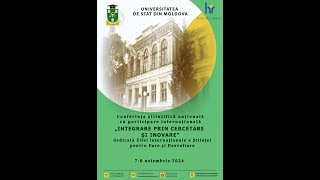 071124  Conferinţa ştiinţifică dedicată Zilei Internaţionale a Ştiinţei pentru Pace şi Dezvoltare [upl. by Airamasor]