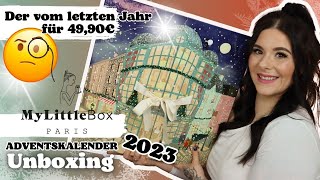 Der vom letzten Jahr  🤔 My little Box Adventskalender 2022  2023 UNBOXING [upl. by Trenna]