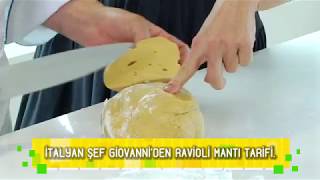 İtalyan Chef Terracciano ile Nefis Ravioli Mantı Tarifi [upl. by Montfort]