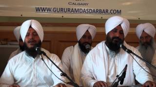 Bhagtha Kee Tek Thoo  Bhai Satvinder Singh Harvinder Singh Delhi at Guru Ram Das Darbar Calgary [upl. by Barty]