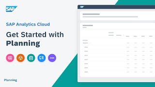 Get Started with Planning SAP Analytics Cloud [upl. by Nylzaj821]