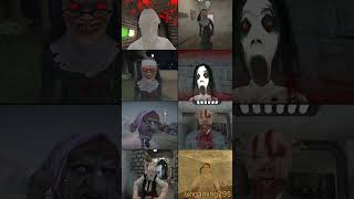 Horror Kiss Vs Evil Nun Maze Vs lce Scream 8 Vs Slendrina Vs Witch Cry 2 Vs Erich Sann [upl. by Tterag33]