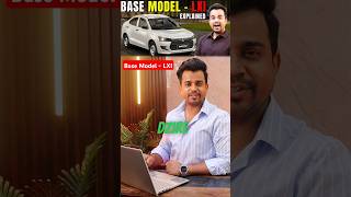 New Maruti Dzire Facelift LXI BASE MODEL Explained  Rs 679 Lakhs  2024 Dzire Base Model shorts [upl. by Niamart]