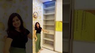 Sliding Wardrobe Interior Design  Bedroom interiordesign bedroom wardrobe slidingwardrobe [upl. by Cinom]